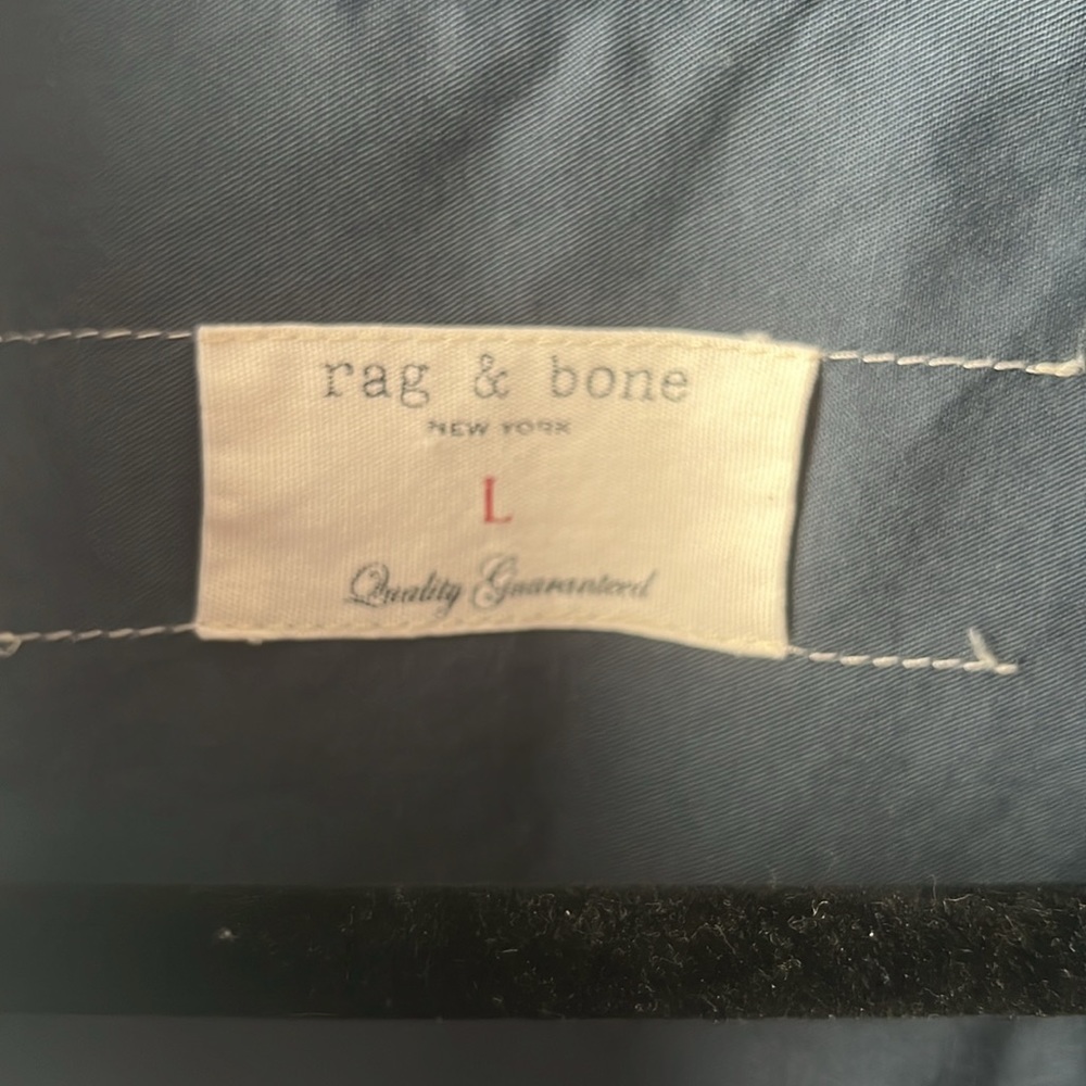 rag & bone dark teal utility jacket - Picture 2 of 5